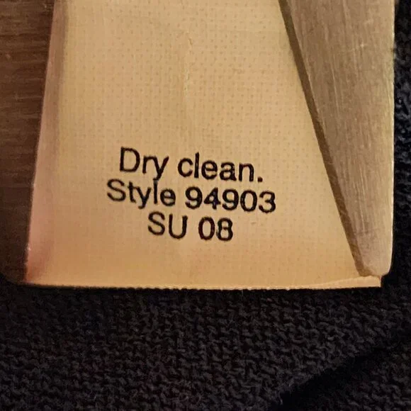 J Crew XL Tie front cardigan navy layering linen silk preppy school girl office - Picture 2 of 4